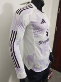 25/26 Man Utd Away Player Version  Long Soccer Jersey