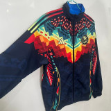 25/26 Club America Dark &Royal Blue Double Sided Windbreaker (双面风衣)