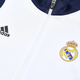 25/26 RMA  White Retro Jacket Tracksuit(F23)