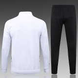 25/26 Sao Paulo FC White Inkjet Jacket Tracksuit#A2574 (半拉链)