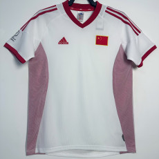 2002 China Away  Retro  Soccer Jersey