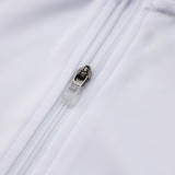 25/26  RMA White Retro Edition  Kids Half Pull Tracksuit #E2517 (半拉链)