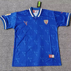 2001/2003 Bilbao Away Blue Retro Soccer Jersey