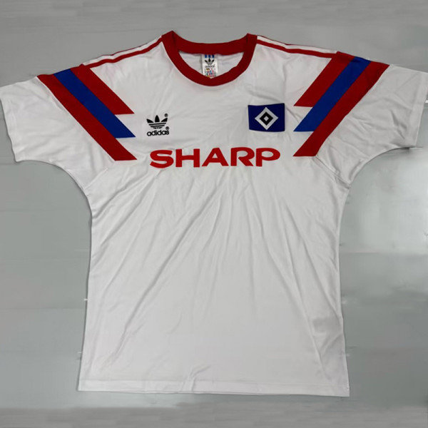 1990/1991 Hamburger SV Home Retro Soccer Jersey