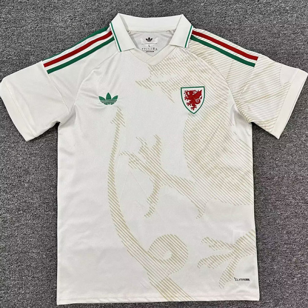 26/27  Wales Away Fans Soccer Jersey