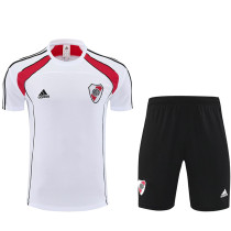 25/26 River Plate White Training Shorts Suit