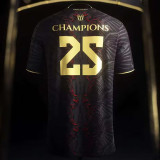 25/26 PSG Champion Edition Black Player Version Soccer Jersey