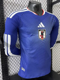 26/27 Japan Home Player Version Long Sleeve Soccer Jersey