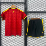 26/27 Belgium Home Kids Soccer Jersey