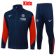 25/26 PSG royal Dark Blue  Kids Jacket Tracksuit #E2566
