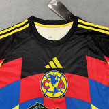 25/26 Club America Home Long Sleeve Soccer Jersey