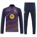 25/26  BAR Ripple Pattern Half Pull Tracksuit  (半拉链)