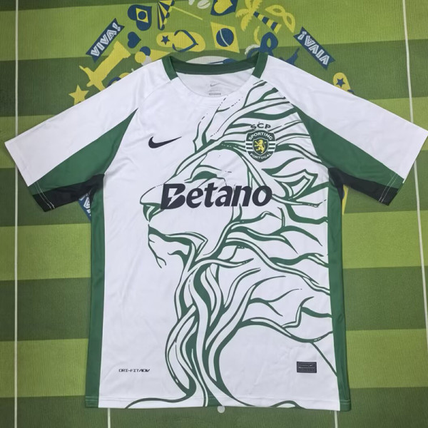 25/26 Sporting Lisbon Lion Head Special Edition Fans Soccer Jersey