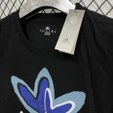 2025 T268 Clover  Pure Cotton Black T-shirt