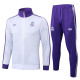 25/26 RMA White Retro Edition Jacket Tracksuit#A873（紫领）