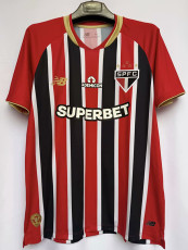 25/26 Sao Paulo  Away1:1 Fans Soccer Jersey