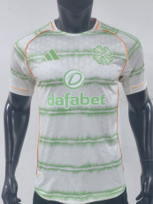 25/26 Celtic Third  Player Version Soccer Jersey（胸前广告）
