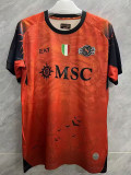 25/26 Napoli Halloween Orange Fans Soccer Jersey