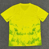 25-26  Brazil  Grass Special Edition Yellow Fans Soccer Jersey