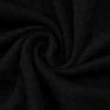 25/26 Man Utd Black Training Shorts Suit#D2569
