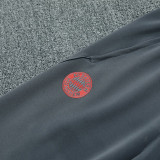 25/26 Bayern Light Grey Jacket Tracksuit