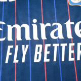 25/26 Lyon Away  Player Version  Soccer Jersey&Royal Blue pants