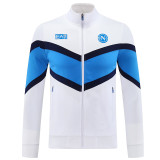 25/26 Napoli White # Blue Jacket Tracksuit