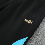 25/26 Marseille Black & SKY Blue Jacket Tracksuit