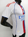 25/26  Lyon Home Player Version  Soccer Jersey