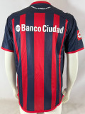 2013/2014 San Lorenzo de Almagro Home Retro Fans Soccer Jersey