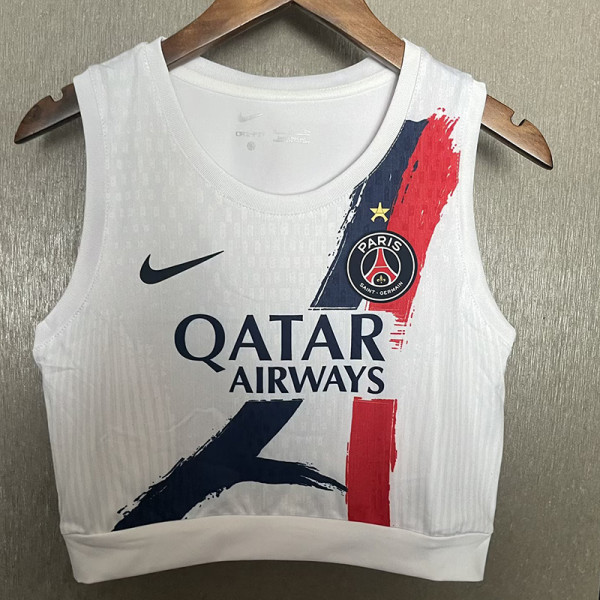 25/26  PSG White  Women Yoga  Vest