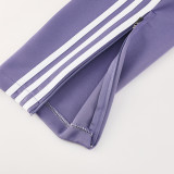 25/26 Man Utd Light Purple Jacket Tracksuit#07