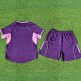 25/26   Algeria Purple Player Version  Kids Soccer Jersey#A37