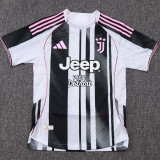 25/26 JUV Home  Player Version Soccer Jersey& Black pants