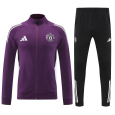25/26 Man Utd Dark Purple Jacket Tracksuit