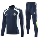 25/26  RMA Dark Blue Half Pull Tracksuit (半拉链)