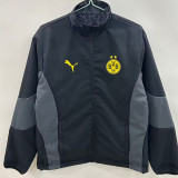 25/26 Dortmund Black Double Sided Windbreaker (双面风衣)