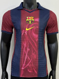 25/26  BAR Home Co branded Edition  Player Version   Soccer Jersey(背后广告#2）