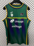25/26 Málaga CF Green Basketball Jersey蓝球
