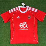 25/26  Al Ahly FC Home  Fans Soccer Jersey