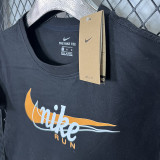 2025 T245 NK Black Pure Cotton T-shirt