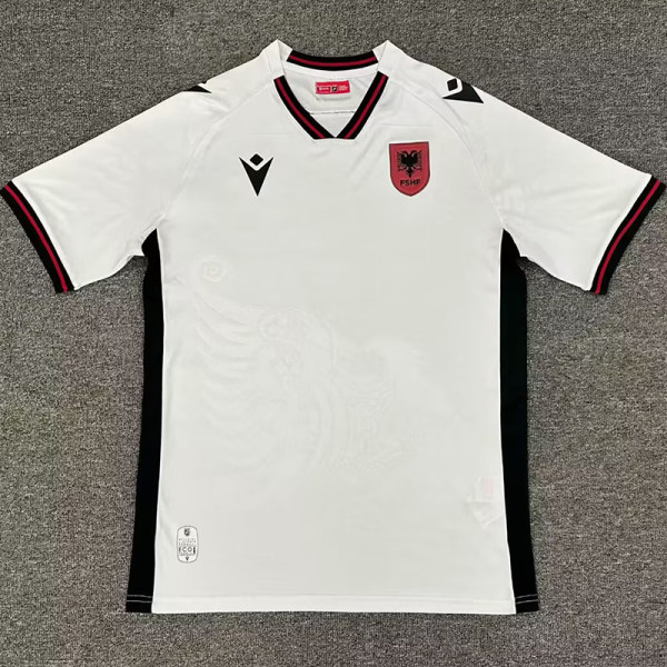 25-26 Albania Away  Fans Soccer Jersey
