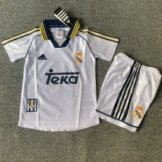 1998/2000 RMA Home Kids Retro Soccer Jersey