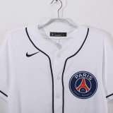 25/26 PSG White Casusl Edition  Baseball jersey