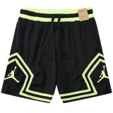 25/26 New Jordan Casual NBA Edition Green Black shorts#A2437