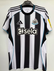 25/26 Newcastle Home 1:1 Fans  Soccer Jersey