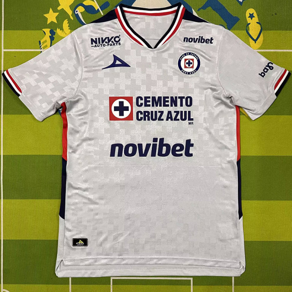 25/26 Cruz Azul Away  Fans Soccer Jersey