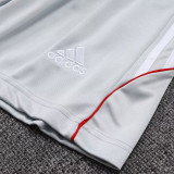 25/26  Bayern Grey Retro Training Short Suit #D25118