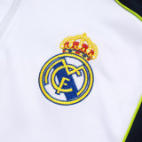 25/26  RMA White  Half Pull Tracksuit #B2544(半拉链)