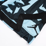 25/26 New Jordan Casual NBA Edition Lce Breaking Spotted Orchid shorts#C2501
